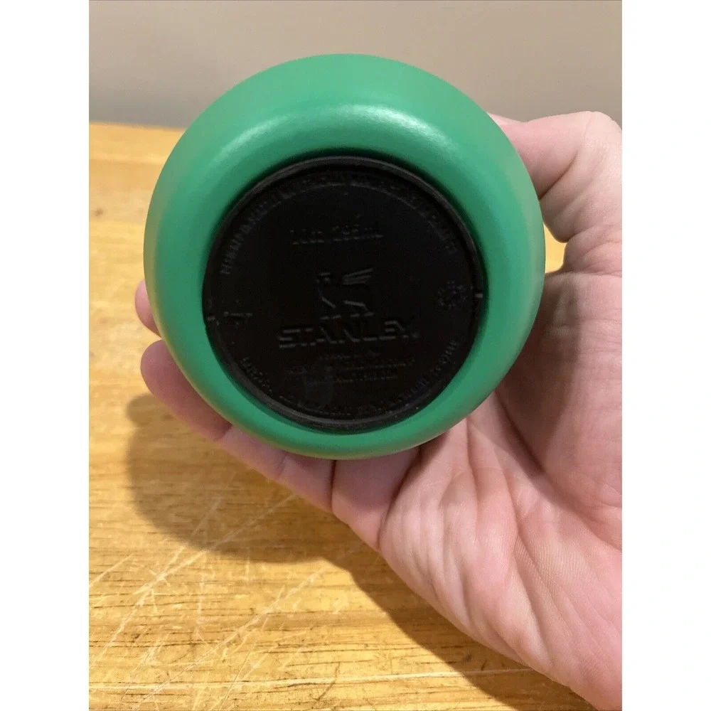 Stanley Cup 10 oz Green Stainless Steel Everyday‎ Go Tumbler Wine Coffee